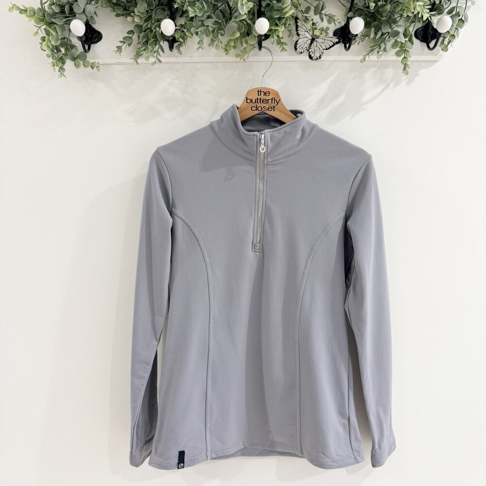 NILS Robin Classic 1/4 Zip Long Sleeves Top Size M Style #8206 ZZ4756